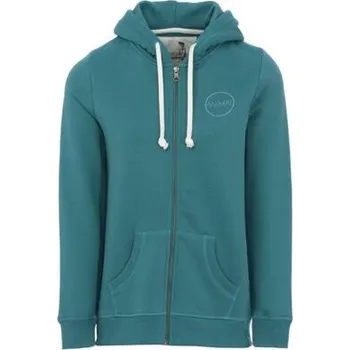 Dámské oblečení Mikina Animal LOGO LEAF Sea Blue velikost 14