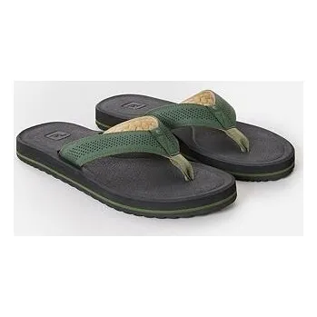 Pánská móda žabky Rip Curl CHIBA OPEN TOE Forest Green velikost 48.0