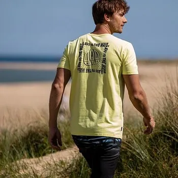 Pánské tričko Tričko Animal SLAVE TO Limelight Yellow velikost XL