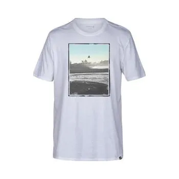 Pánské tričko Tričko Hurley STED FAST TEE SS White velikost XL