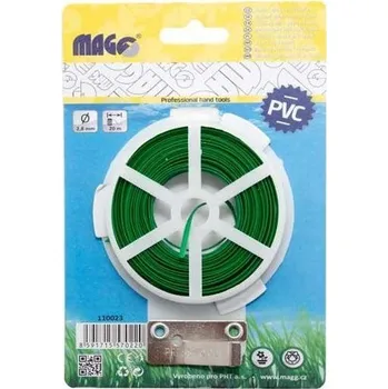 Vázací drát Vázací drát PVC se střihačem 20 m