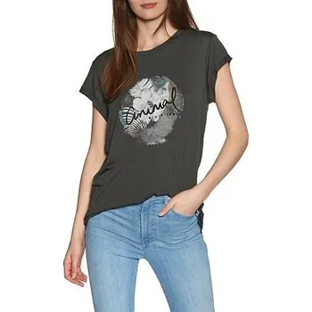 Pánské tričko Tričko Animal TROPICAL NIGHT Raven Black velikost 08