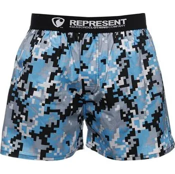 Trenýrky Spodní prádlo Represent EXCLUSIVE MIKE Digital Emotions Blue velikost 3XL