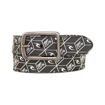Opasek Pásek Rip Curl CUBED BELT Black velikost S/M
