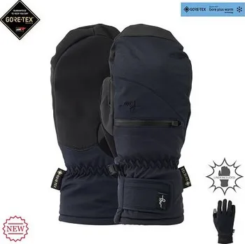 Rukavice Rukavice POW W'S CASCADIA GTX SHORT MITT +WARM Black velikost L
