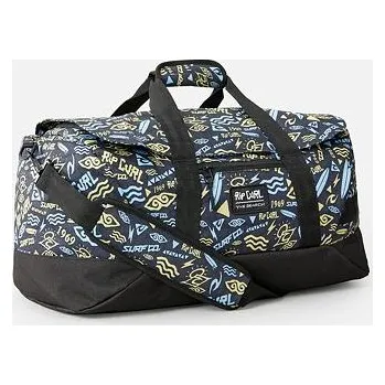 Cestovní taška Cestovní taška Rip Curl PACKABLE DUFFLE 35L BTS Black/Yellow velikost O/S