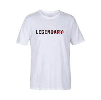 Pánské tričko Tričko Hurley CORE LEGENDARY TEE SS White velikost L