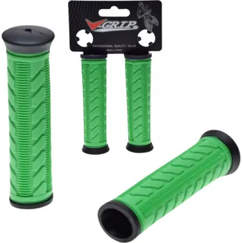 GRIPY NA ŘIDÍTKA V-GRIP 120MM GELOVÉ ZELENÉ