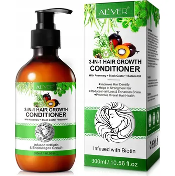 3 IN 1 Rosemary + Black Castor + Batana Oil Conditioner kondicionér 300 ml