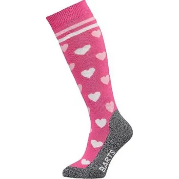 Oblečení a móda Ponožky Barts SKISOCK HEARTS KIDS Fuchsia velikost 31-34
