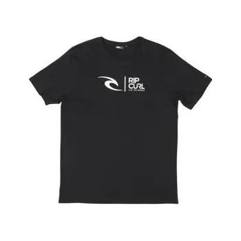 Tričko Rip Curl ICON TEE Black Marled velikost L