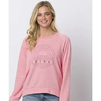 Dámská móda Mikina Animal LAMU Strawberry Pink velikost 10