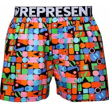 Trenýrky Spodní prádlo Represent EXCLUSIVE MIKE KALEIDOSCOPE Black velikost L