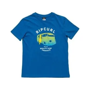 Dámské tričko Tričko Rip Curl VAN SURF SS TEE True Blue velikost 12