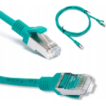 Síťový kabel Patchcord Lanberg F/UTP 5e RJ45 / RJ45 1,5 m zelený