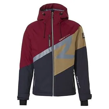 Bunda Rehall GREYSON Red Dahlia velikost XL