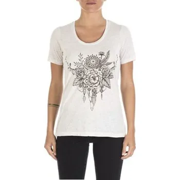 Pánské oblečení Tričko Rip Curl KATATONIA TEE Ecru Marle velikost L