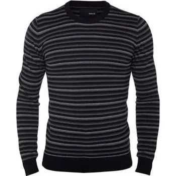 Pánská mikina Svetr Hurley OVERBOARD SWEATER Black velikost XL