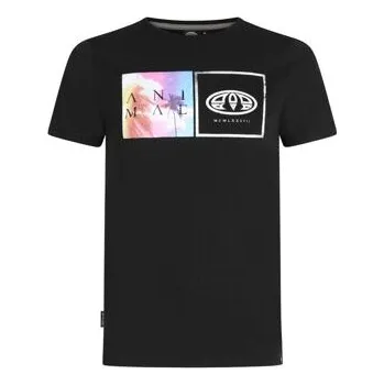Pánské tričko Tričko Animal PALM Black velikost XL