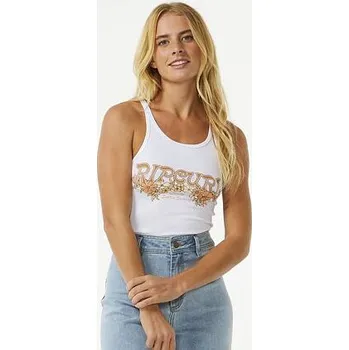 Tílko Rip Curl ENDLESS SUMMER RIBBED TANK White velikost XS