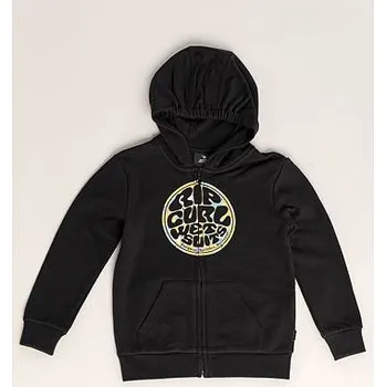 Pánská mikina Mikina Rip Curl MULTI PRINT HZ FLEECE Black velikost 4