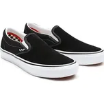 Boty Vans SKATE SLIP-ON Black/White velikost 42.5