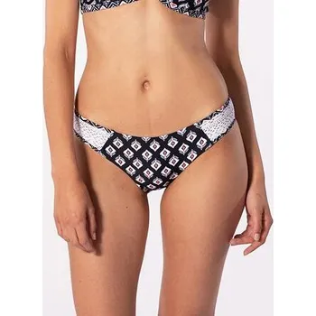 Dámské plavky Plavky Rip Curl ODESHA GEO GOOD PANT Black velikost XS
