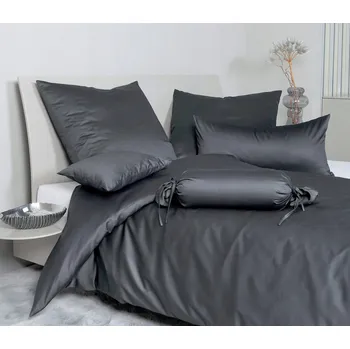 Povlečení Janine Colors 31001-88 povlečení 155x200 + 2*80x80 Tytan