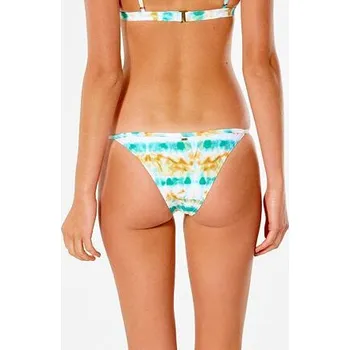 Dámské plavky Plavky Rip Curl SUMMER PALM SKIMPY PANT Light Aqua velikost XS