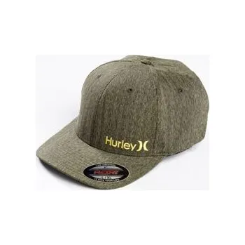 Pokrývka hlavy Kšiltovka Hurley CORP TEXTURES Dark Army Green velikost S/M