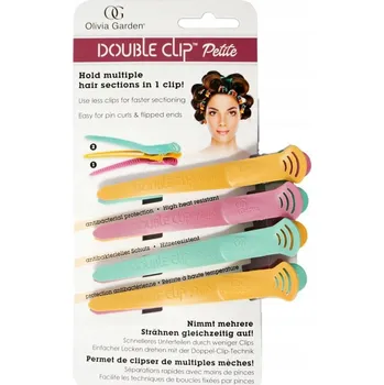 OLIVIA GARDEN DVOJITÉ KLIPSY DO VLASŮ 4 KUSY