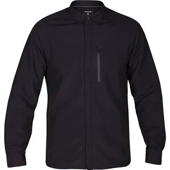 Pánská casual bunda Bunda Hurley FORGE JACKET Black velikost M
