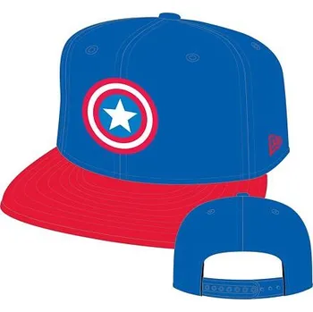 Kšiltovka Kšiltovka New Era 950K MARVEL CHARACTERS CAPTAIN AMERICA Blu velikost CHD