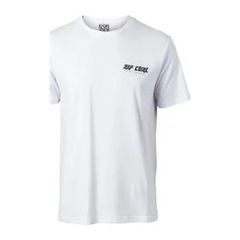 Pánské tričko Tričko Rip Curl WARPED TEE Optical White velikost L