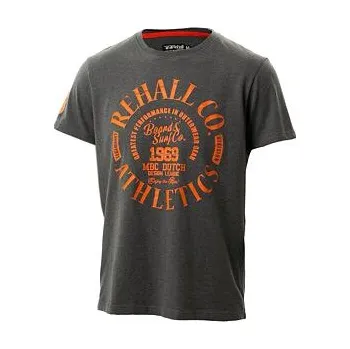 Pánské tričko Tričko Rehall REBEL Graphite Melange velikost L