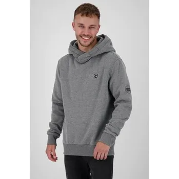 Pánská mikina Mikina Alife and Kickin JOHNAK A Steal Melange velikost S