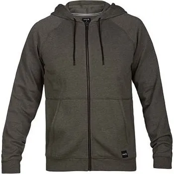Pánská mikina Mikina Hurley CRONE FULL ZIP Olive Canvas Ht velikost L