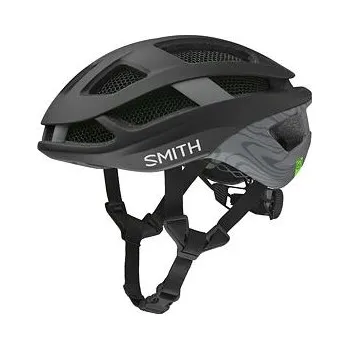 Cyklistická přilba Cyklistická helma Smith TRACE MIPS ALECK CS Matte Black Topo velikost S