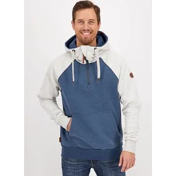 Pánská mikina Mikina Alife and Kickin QUENTINAK Indigo velikost XXL