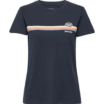 Pánské tričko Tričko Rip Curl MELTING WAVES STANDARD TEE Navy velikost L