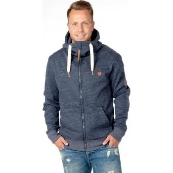 Pánská mikina Mikina Alife and Kickin TRASHER SWEATJACKET Marine Stripes velikost XXL