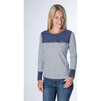 Pánské oblečení Tričko Alife and Kickin LEONIE B Cloudy Stripes velikost L