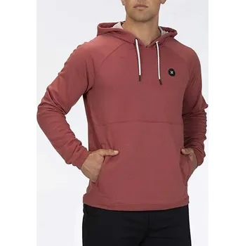 Pánská mikina Mikina Hurley DF UNIVERSAL FLEECE PO Cedar velikost M