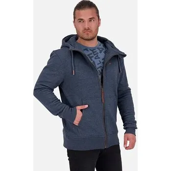 Pánská mikina Mikina Alife and Kickin TRASHERAK A Marine Melange velikost S