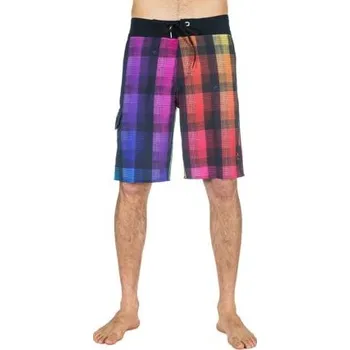 Dámské plavky Plavky Rip Curl MIRAGE PIXEL 21" BOARDSHORT Red velikost 34