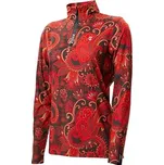 Mikina Rehall ROSANNA Flowers Orange velikost XS