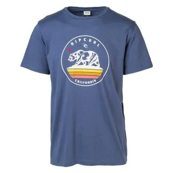 Pánské tričko Tričko Rip Curl NEWBEAR TEE Blue Indigo velikost L