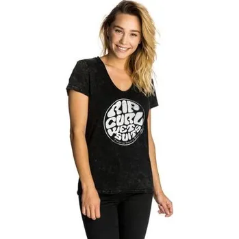 Tričko Rip Curl WETSUIT TEE Black velikost XS