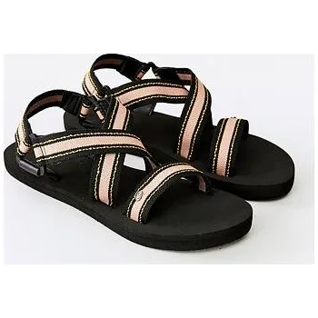 Dámské sandále Sandály Rip Curl P-LOW PISMO Black/Tan velikost 40.0