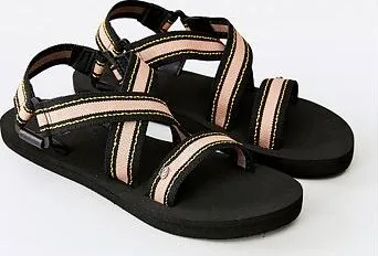 Dámské sandále Sandály Rip Curl P-LOW PISMO Black/Tan velikost 40.0